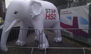 Like Ellie here, Adonis wants Stop HS2 campaigners to be 'caged'.
