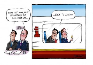Osborne and Cameron see the advantages of High Speed Rail