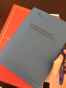 Cover of 2015 Spending Review and Autumn Statement