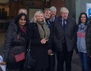We introduced him to different residents and business owners and walked the route of the utility works that will cause so much disruption to Ruislip.