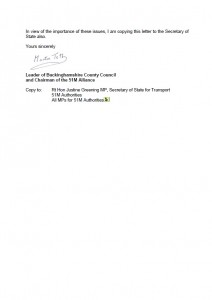 Martin Tett's letter from 51M to HS2 Ltd - page 2
