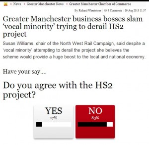 It seems that 83% is what counts as a 'vocal minority'