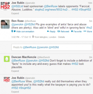STOP PRESS - Twitter response to this article from Ben Ruse