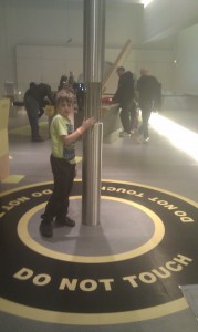 Alex takes a predictable course of action at the Science Museum.