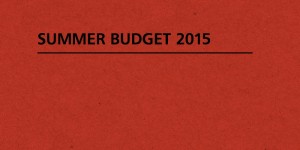 Summer Budget 2015 Frontpage
