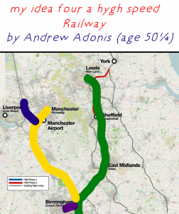 The first draft of HS2 Phase 2 by Andrew Adonis