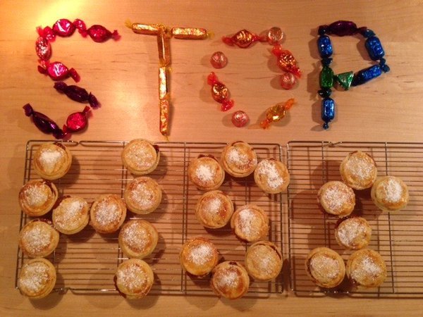 Stop HS2 in Mince Pies