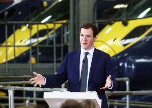 "It's behind you!!" - George Osborne fails to spot a clue to something which could be cut if there was a need for an emergency budget.