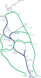 Alternative routes for East Midlands Trains
